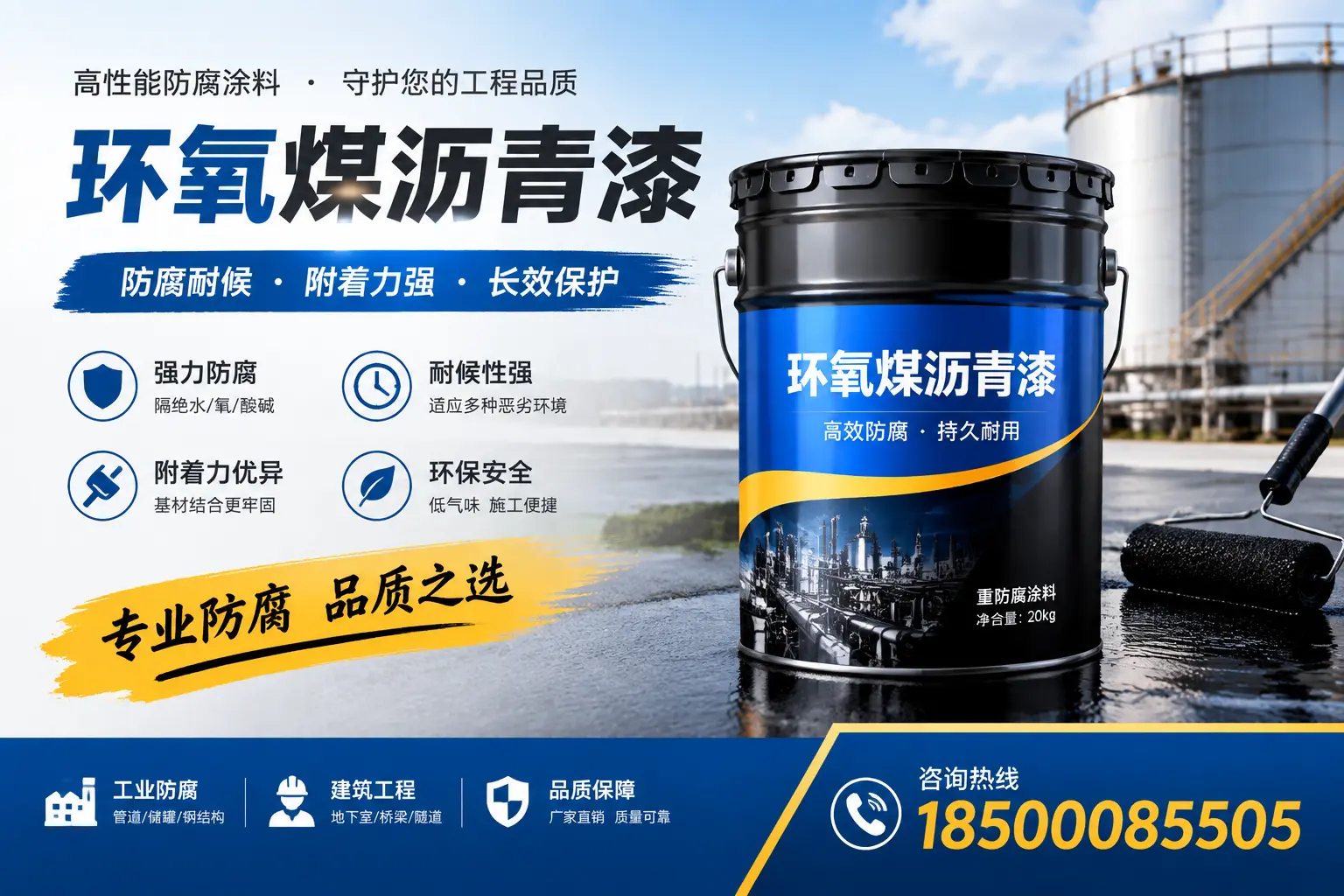 如何选择适合的环氧煤沥青漆?信都市场选型指南